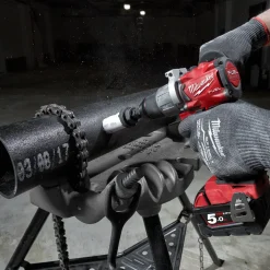 Milwaukee M18 FDP2-502X 18V Fuel slagboremaskine 2x5.0 Ah batterier og lader