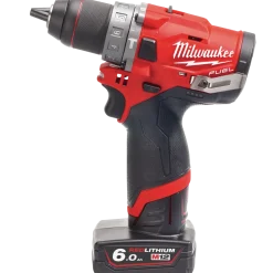 Milwaukee M12 FDP-602X 12V Fuel slagboremaskine 2x 6.0 batterier og lader