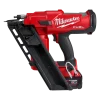 Milwaukee M18 FFN-502C Fuel™ 18V sømpistol 2x5.0 Ah batterier og lader