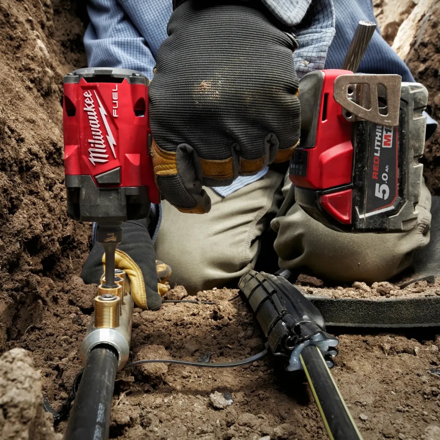 Milwaukee M18 FIW2F12-0X Fuel™ 1/2" slagnøgle solo