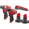 Milwaukee M12 FPP2A 402X slagboremaskine og slagskruemaskine Powerpack