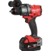 Milwaukee M18™ Fuel™ FDP3-502X slagboremaskine 2x5,0Ah batteri/lader og HD boks