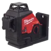 Milwaukee M12 3PL-0C grøn 360° 3 plans laser solo