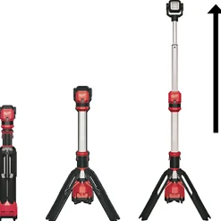 Milwaukee M12™ SAL-0 arbejdslampe m/stativ solo