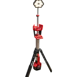 Milwaukee M18 SAL-0 18V arbejdslampe på stativ solo
