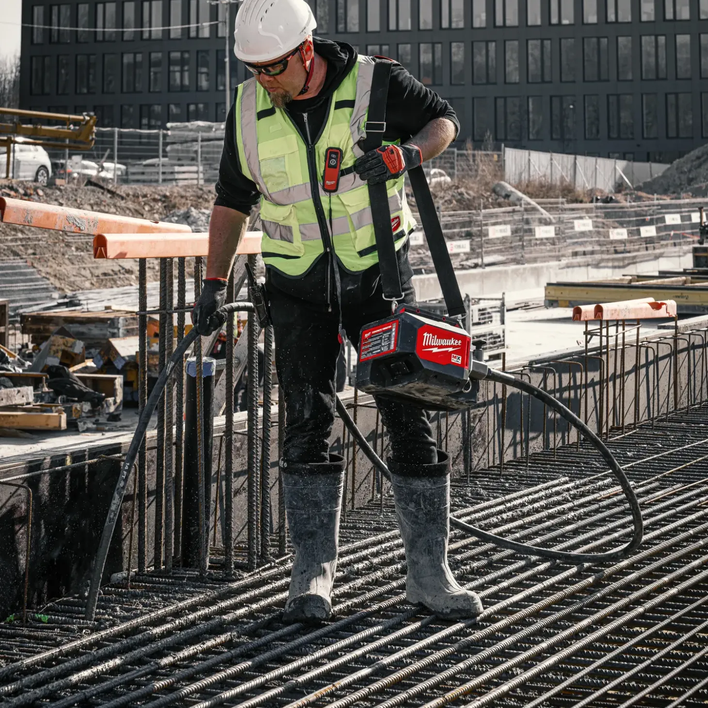 Milwaukee MX Fuel CVBC-602 håndholdt betonvibrator