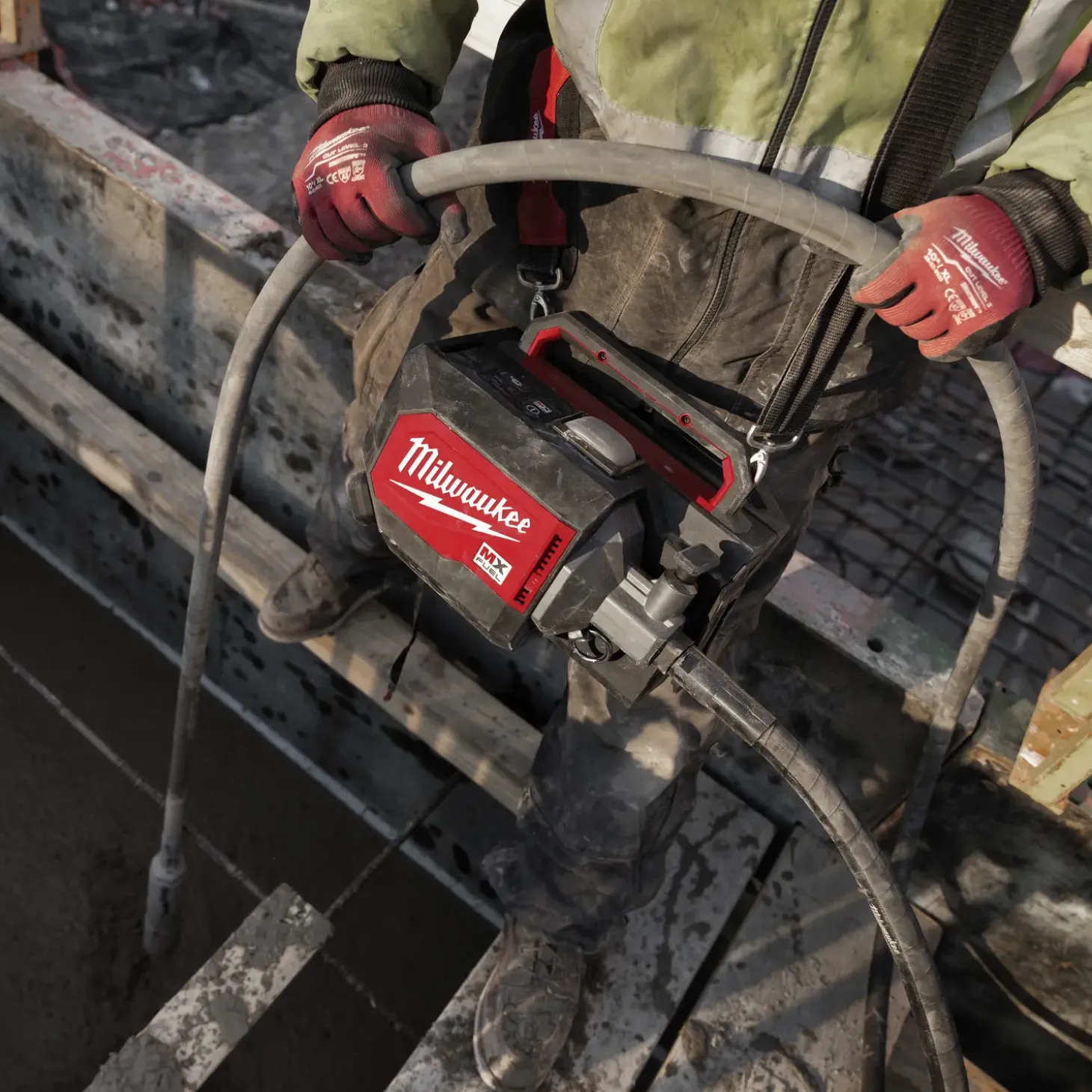 Milwaukee MX Fuel CVBC-602 håndholdt betonvibrator
