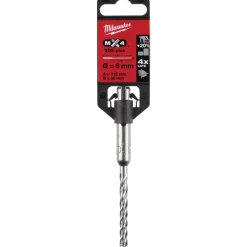 Milwaukee MX4 - 4 skærs SDS+ hammerbor 6x115 mm