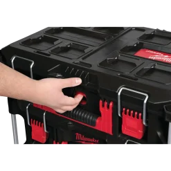 Milwaukee Packout™ 3-delt sæt med trolley og to modulsystem bokse