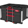 Milwaukee packout kuffert med 2+1 skuffe