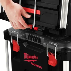 Milwaukee packout kuffert med 3 skuffer