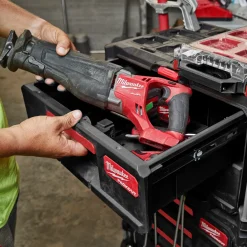 Milwaukee packout kuffert med 3 skuffer