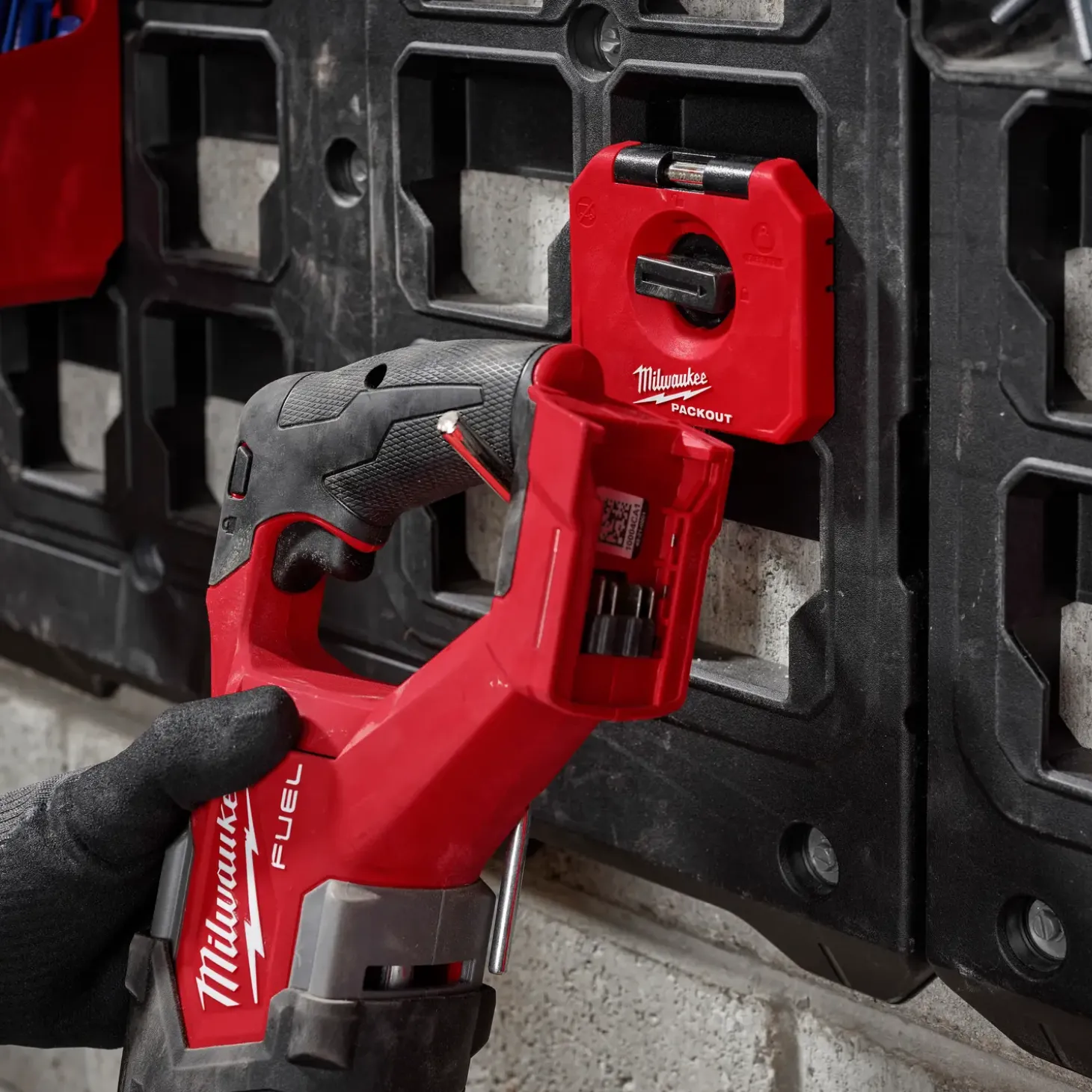 Milwaukee packout lille lige enkelt krog