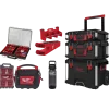 Milwaukee Packout™ sæt sort Trolley/organizer/maske/værktøjsholder/drikkedunk