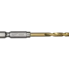 Milwaukee Red Hex shockwave™ HSS-Tin metalbor 4 mm