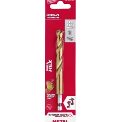 Milwaukee Red Hex shockwave™ HSS-Tin metalbor 11 mm