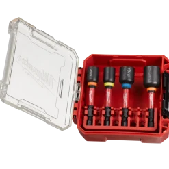 Milwaukee schockwave™ magnetisk slagtoppesæt 4 dele