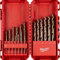 Milwaukee shockwave™ HSS-G-CO metalborsæt 19 bor