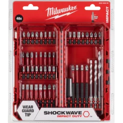 Milwaukee shockwave impact duty bor-/ og bitssæt 48 dele