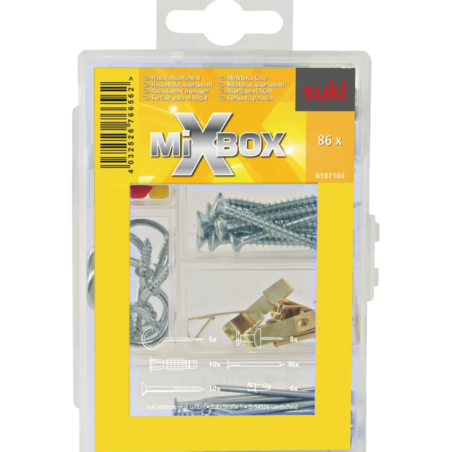 Mixbox gul 80 stk