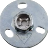 Montage grundflange 1/2"xØ70 mm galv