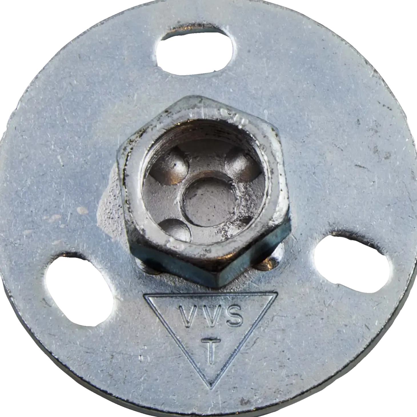 Montage grundflange 1/2"xØ70 mm galv
