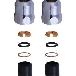 Monteringssæt t/armatur m/kobberrør 3/8"x10 mm
