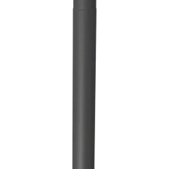 Morsø røgrør Ø120 sort 100 cm.