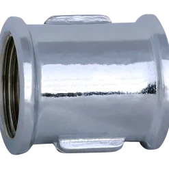 Muffe 1/2" krom