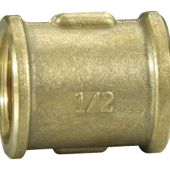 Muffe 1/2" messing