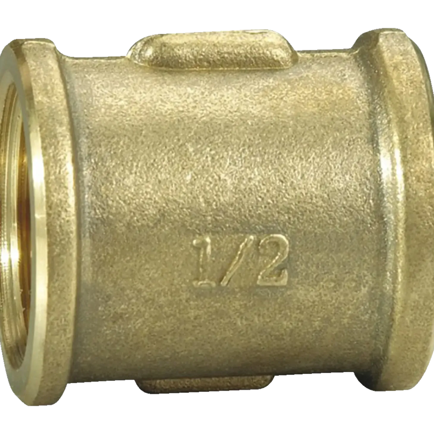 Muffe 1/2" messing