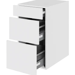 Multi-Living underskab m/3 skuffer 40 cm hvid