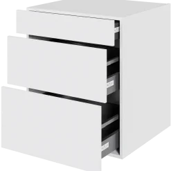 Multi-Living underskab m/3 skuffer 40 cm hvid