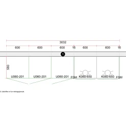 Multi-Living Wien bryggers 2432 mm