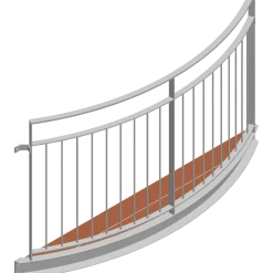 Nevada 1-2 balkon 200x34 cm