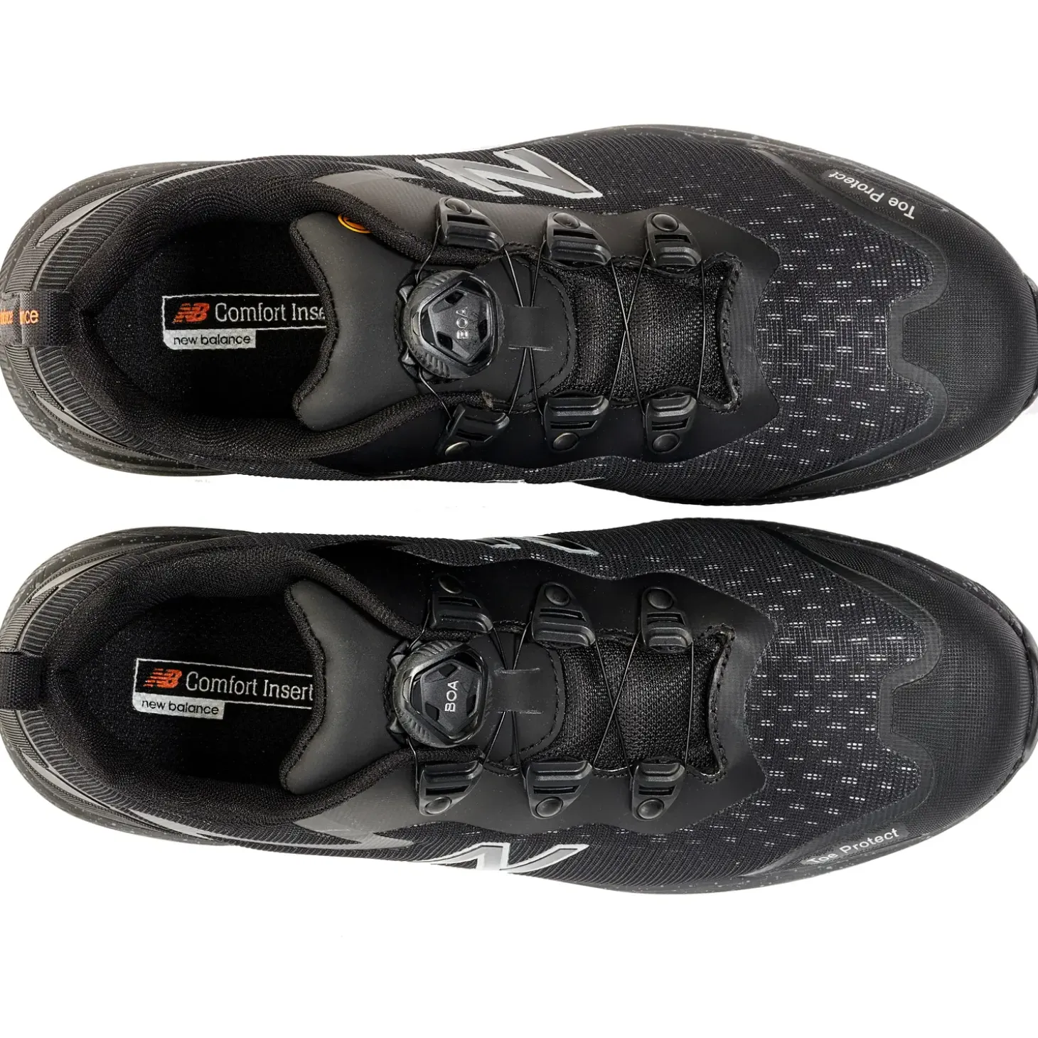 New Balance sikkerhedssko med boa lukning sort str. 45