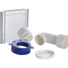 Nilfisk sugekontakt, alulook med fittings