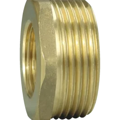 Nippelmuffe 3/4"x1/2" messing