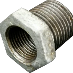 Nippelmuffe 1/2"x3/8" nr. 241 galv.