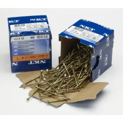 NKT Monta-Flex® montageskrue 4,2x55/33 UH TX20 gulkomat. 200 stk