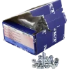 NKT S.bolt stålbolte m/møtrik M5 x12 mm elforzinket 10 stk
