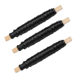 Nordic Fence vindseltråd 0,55 mm sort 25 stk