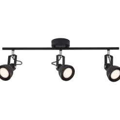 Nordlux Aslak 3-spotlampe sort