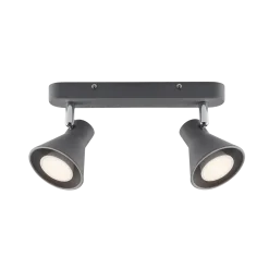 Nordlux EIK 2-spotlampe grå