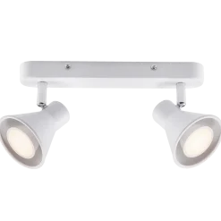 Nordlux EIK 2-spotlampe hvid