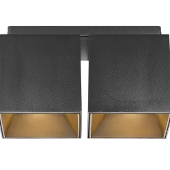Nordlux Ethan 2-spot loftlampe sort