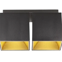 Nordlux Ethan 2-spot loftlampe sort