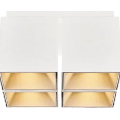Nordlux Ethan 4-spot loftlampe hvid