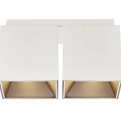 Nordlux Ethan 2-spot loftlampe hvid