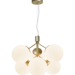 Nordlux Ivona 6-spot pendel messing